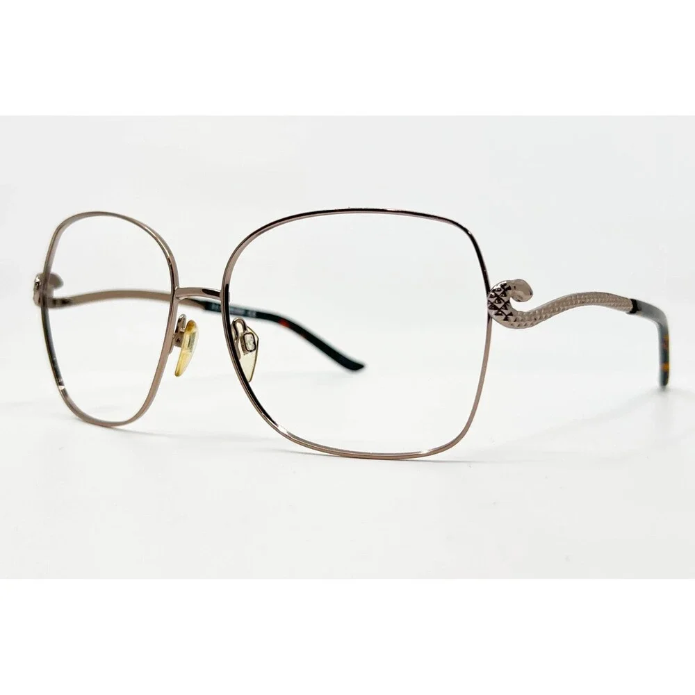 Just Cavalli Eyeglasses Women Brown JC636S Snake Detail 60-15-135